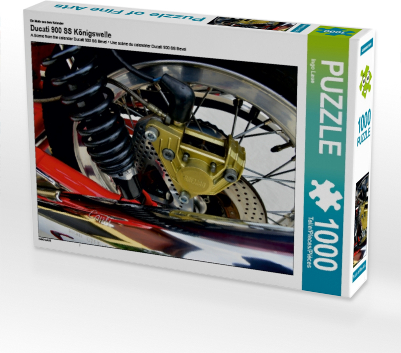 Calvendo Ein Motiv aus dem Kalender Ducati 900 SS Königswelle 1000 Teile Puzzle quer 640x480mm, Laue Ingo; 7274554
