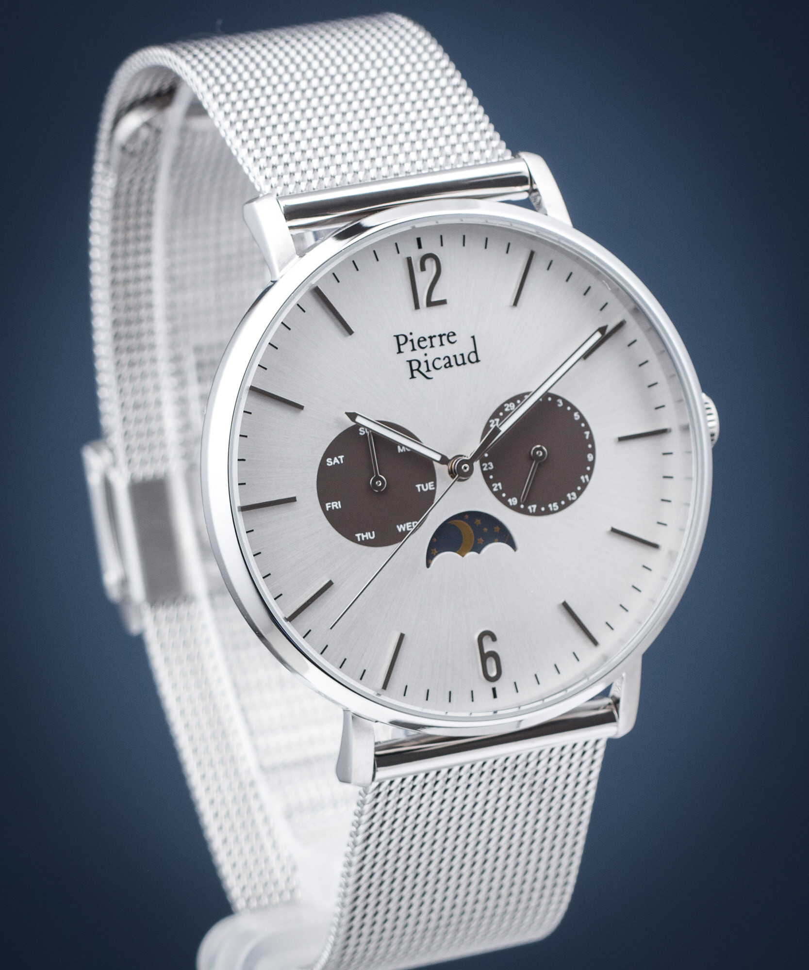Pánske hodinky Pierre Ricaud Moon Phase