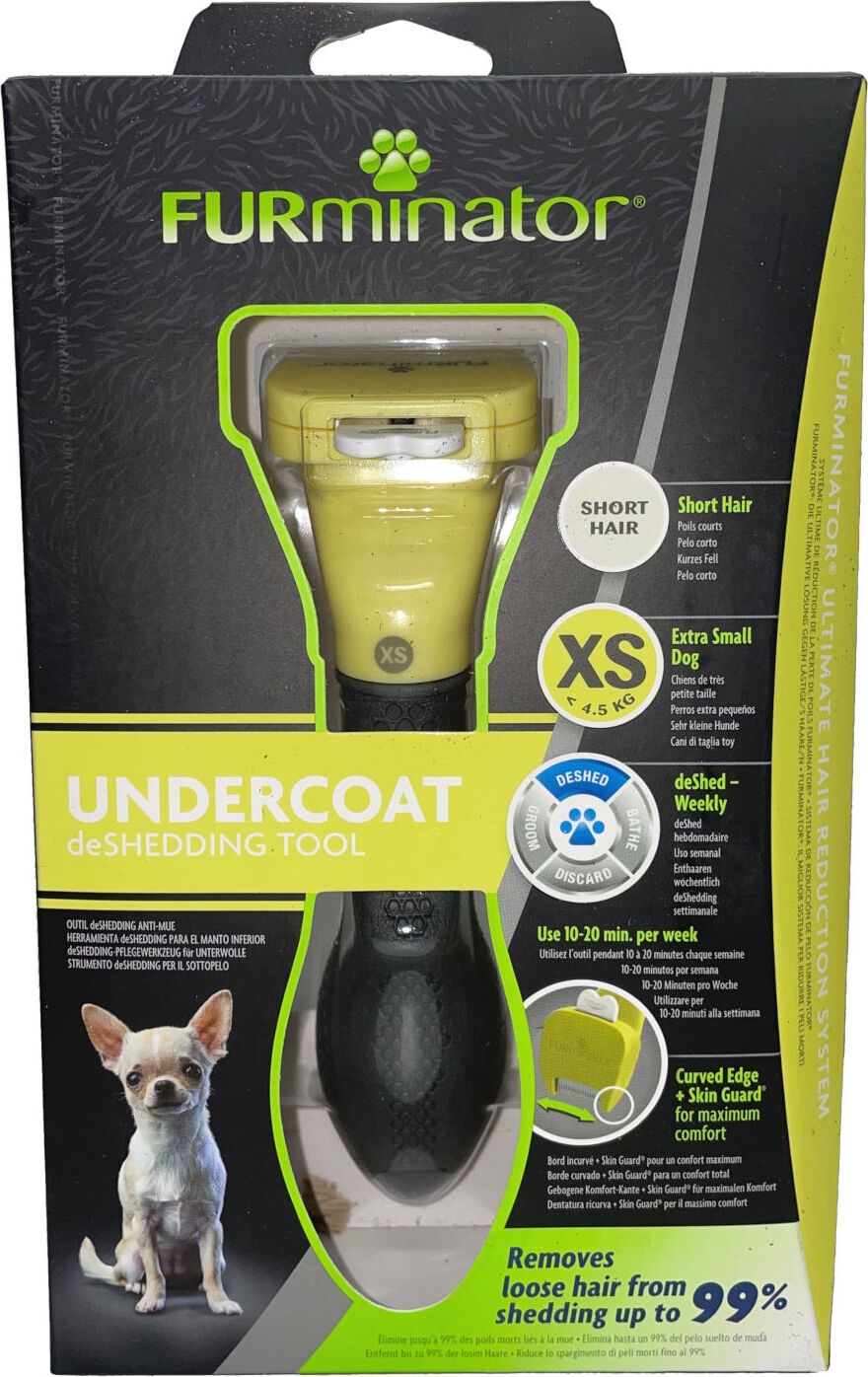 FURminator für kurzhaarige Schoßhunde, deShedding Pflege Werkzeug TF691692