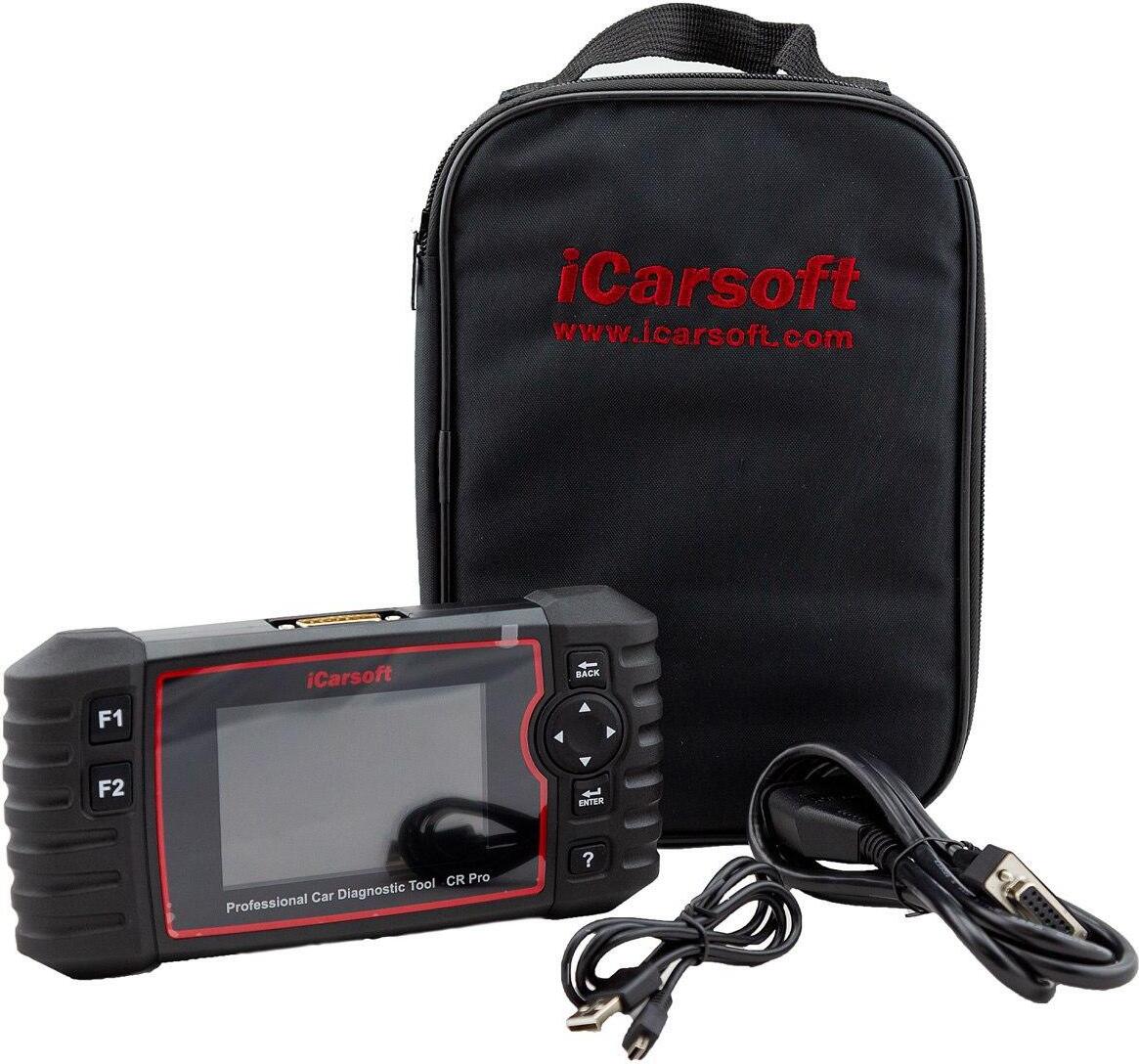 DIAGNOSEGERÄT iCARSOFT CR PRO OBD2 Scanner inkl. Online Updates DEUTSCH CRPRO