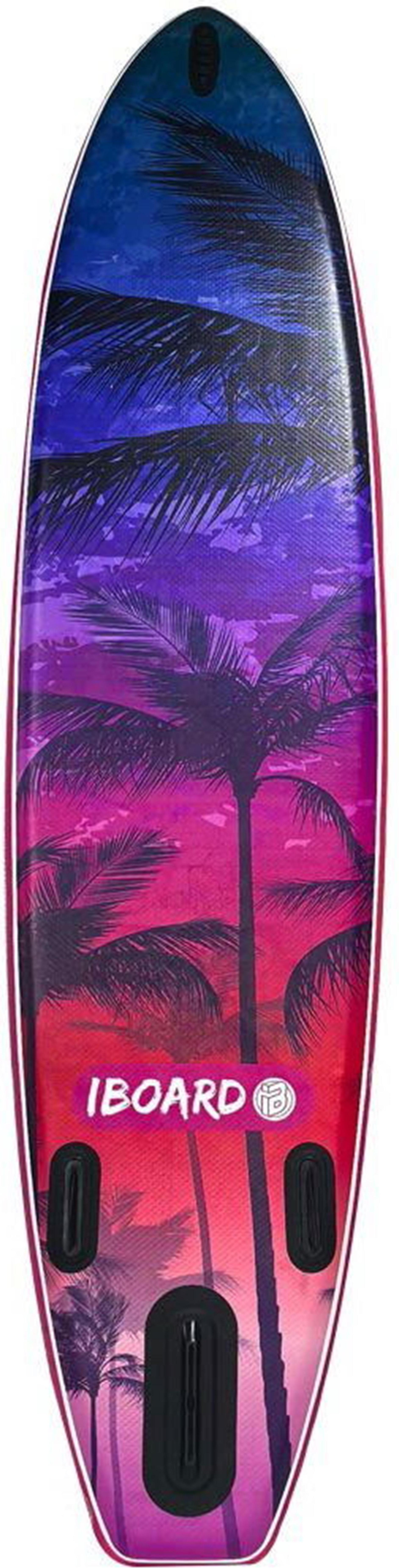 iBOARD 11' Paddleboard 1 Lila Palme 335 × 82 × 15 cm