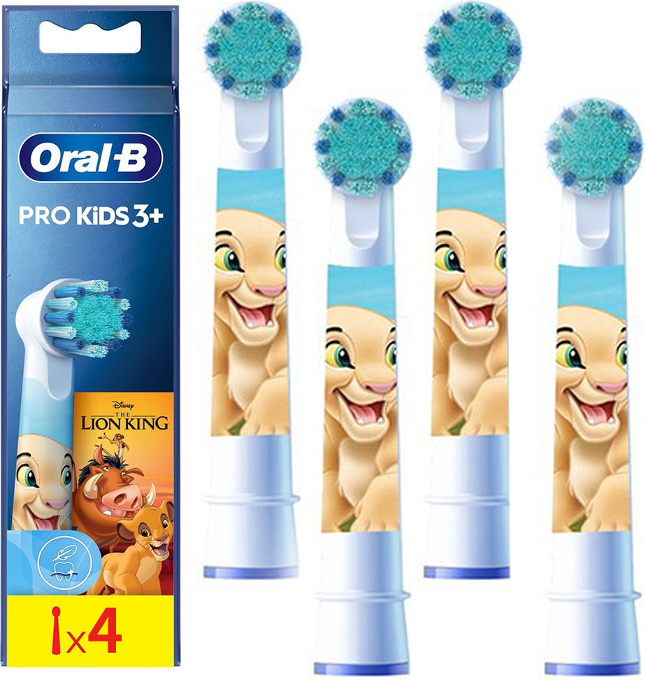ORIGINÁLNA ELEKTRICKÁ ZUBNÁ KEFKA PRE ORAL-B EB10s King Lion 4 ks