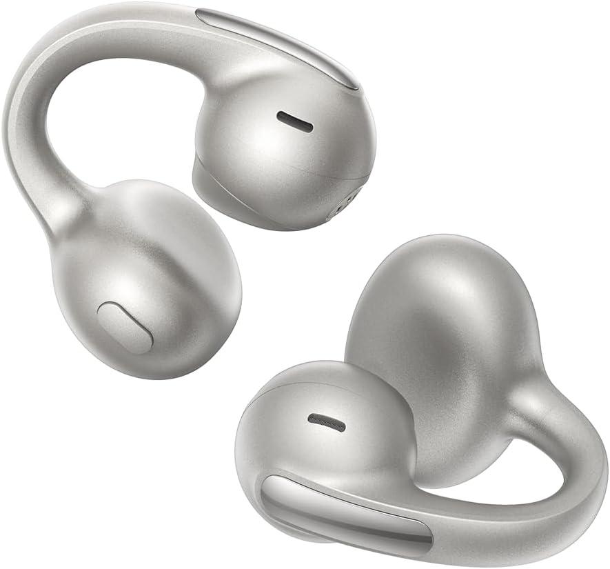 Baseus MC1 Pro Open-Ear Kopfhörer Ohrclip mit Hi-Res Sound, SuperBass, Bluetooth 6.0, IP67, 40h Akku, ultraleichtes 5g Design mit adaptivem Bass Plus