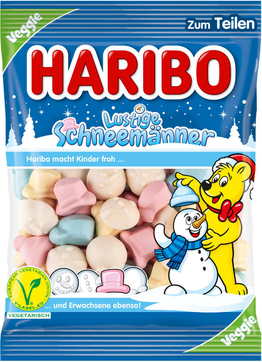 Haribo Lustige Schneemänner aus Schaumzucker Kaufland.de