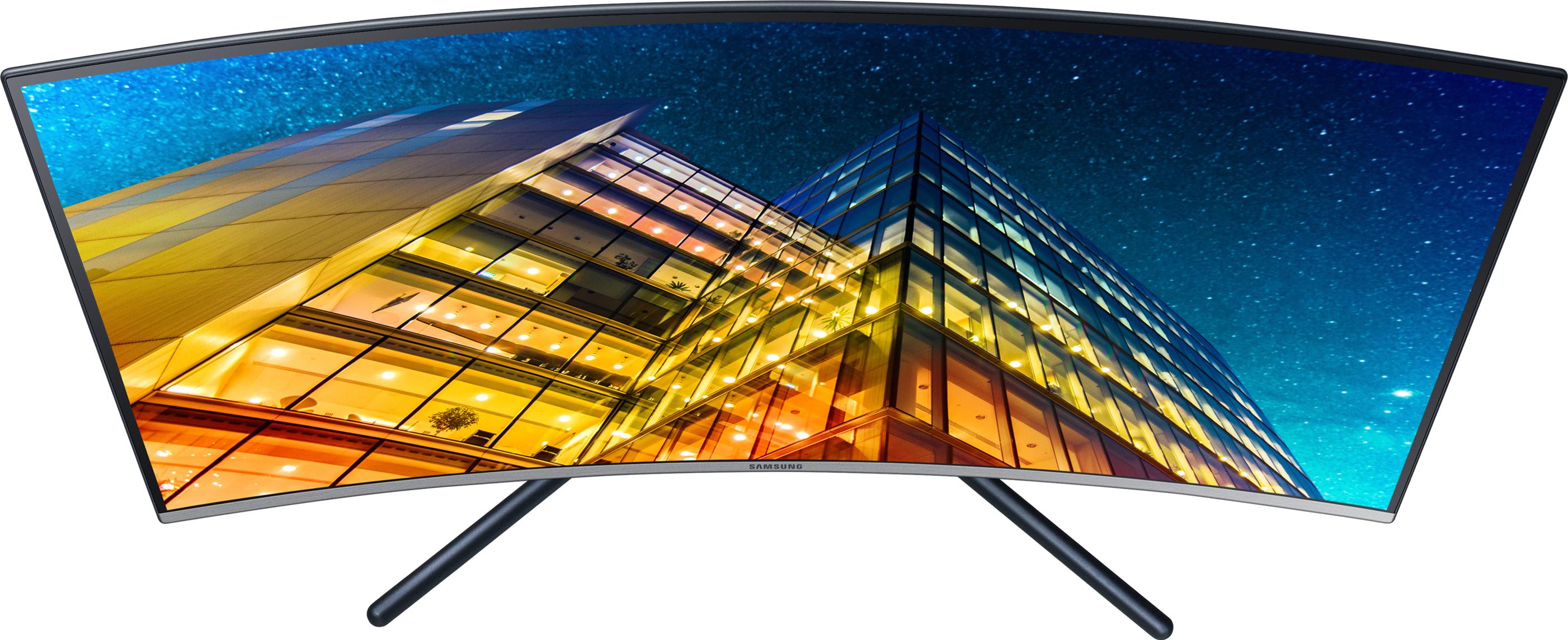 Samsung U32R590CWU, 81,3 cm (32"), 3840 x 2160 px, 4K Ultra HD, 4 ms, Modrá