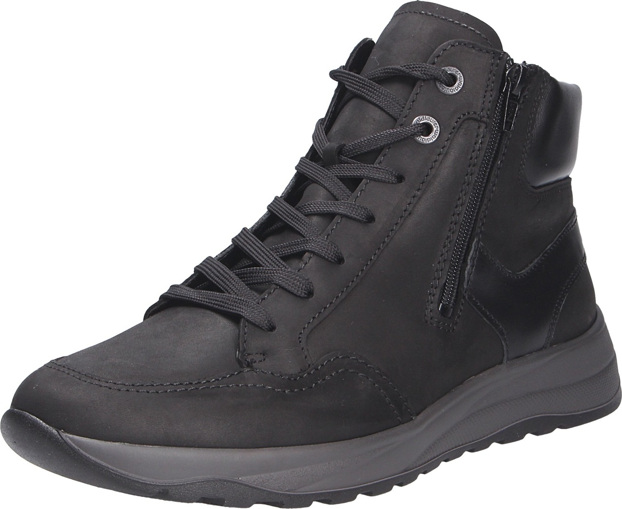 Waldläufer Herren Stiefel, schwarz(schwarz), Gr. 7 662801200001