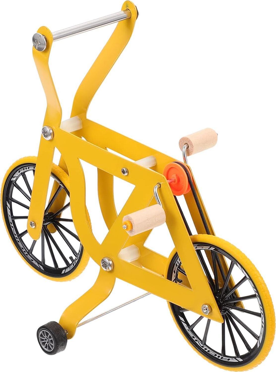 Jormftte Papageien-Lernspielzeug, Mini-Fahrräder, Vogelspielzeug, Papageien, Aras, Papageien und Papageien-Trainingszubehör KAU-LR-HT-CPK-PH-20250519-154