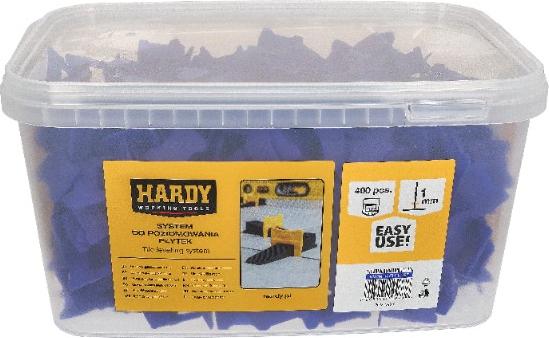 KAEM Hardy Nivelliersystem-Clips 1 mm, 400 Stück
