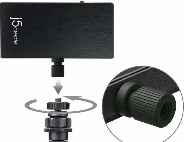 Adaptér snímania j5 create JVA02, HDMI na USB-C, PD, čierny