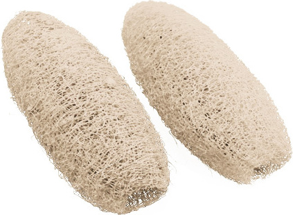 Viana Gebleichte Luffa-Deko klein, Trockenschmuck für Gestecke & Trauerfloristik, 50 Stück 57394-635