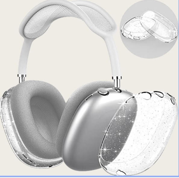 INF Glitzernde transparente TPU-Hülle für AirPods Max 325499