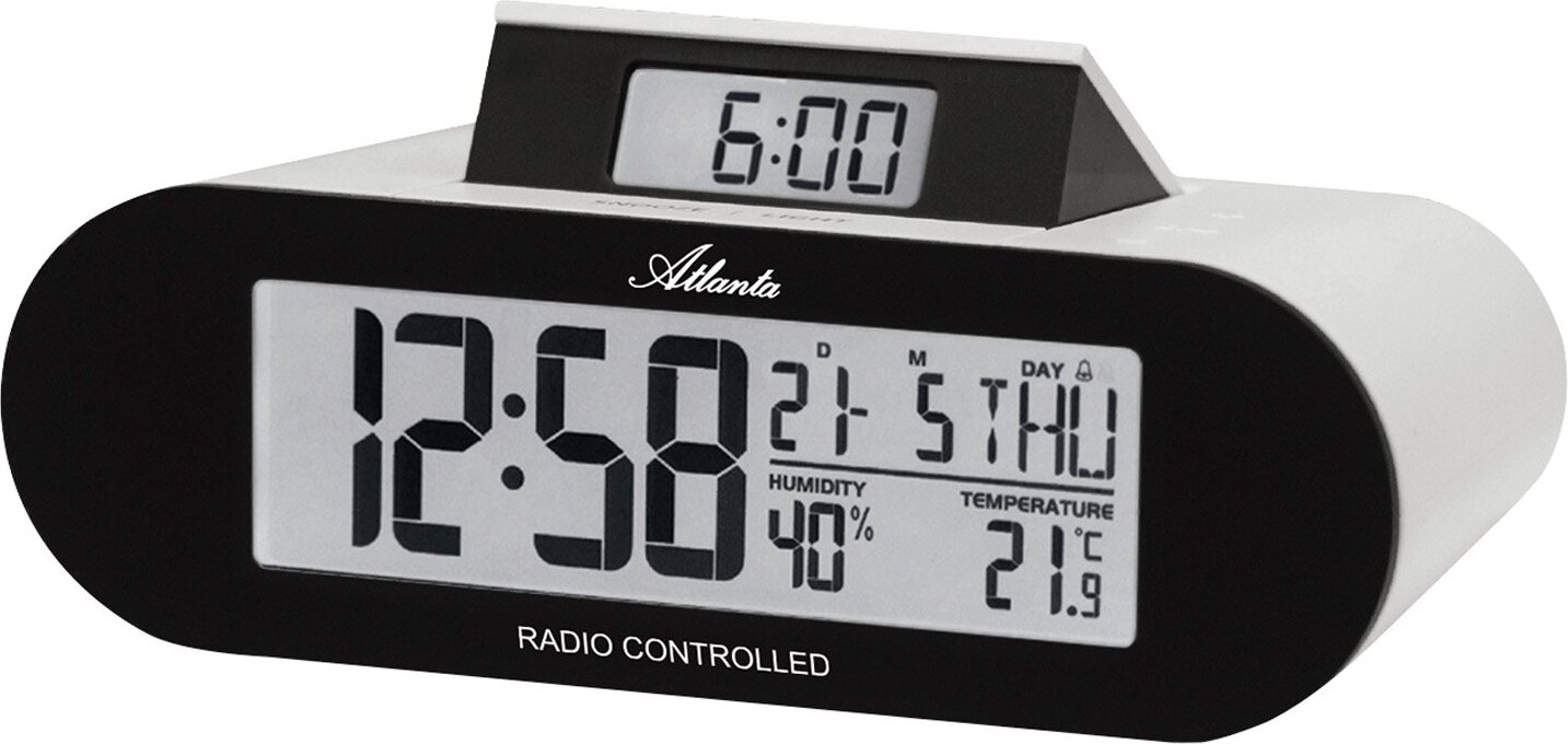 Atlanta - 03-1869 - Funkuhr - Digitalwecker