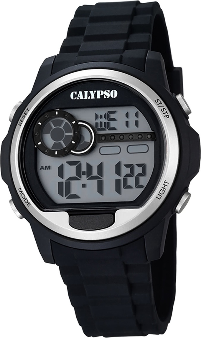 Calypso Plastic PUR Pánske hodinky K5667/1 Náramkové hodinky čierne digitálne D2UK5667/1