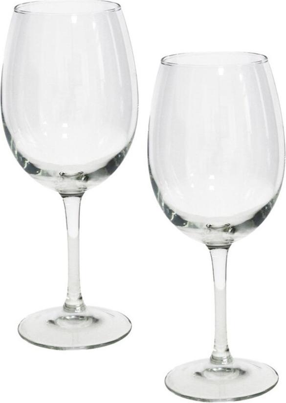 Gerimport Weinglaser - 6 Stuck - Glas - 580 ml - fur Rot und Weis 10292257-0-0