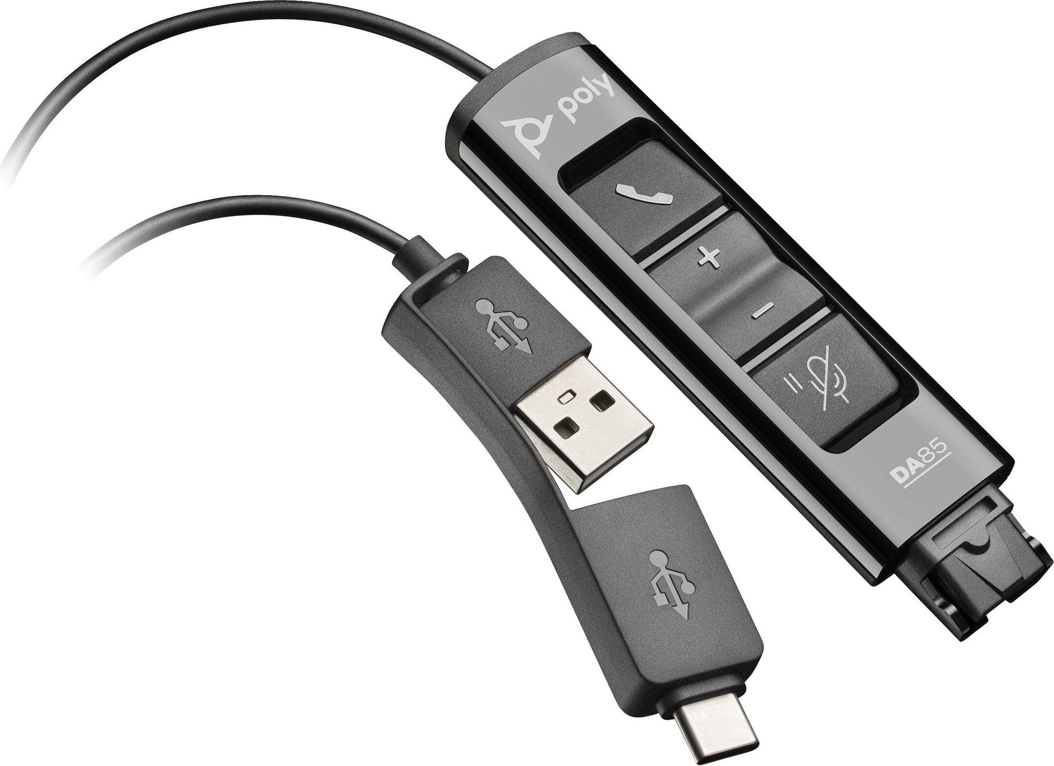 HP Poly DA85 QD zu USB-A/C Soundkarte 786C7AA