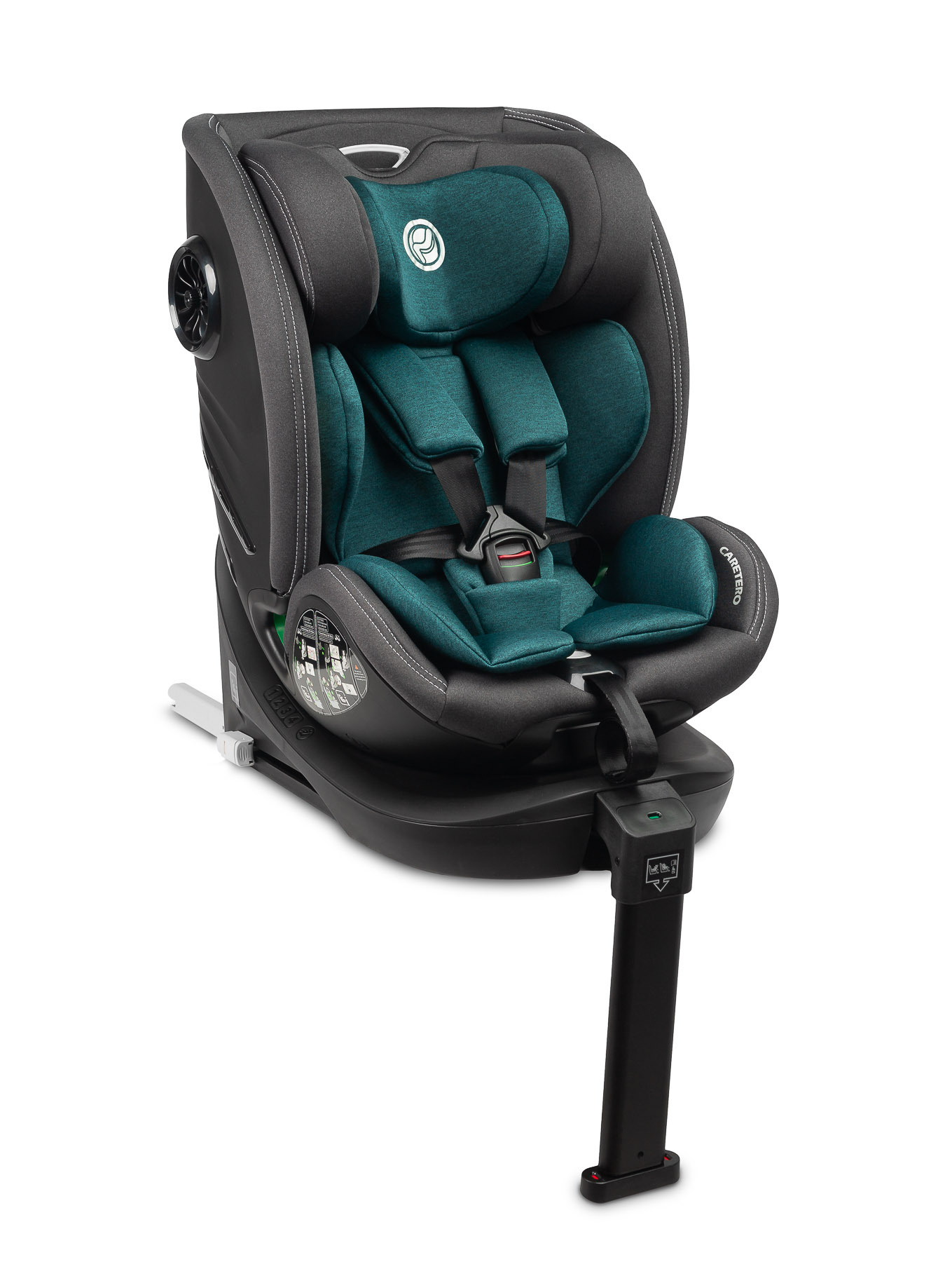 CARETERO Autositz Kinder Autokindersitz Fortis, ISOFIX, 40-150cm, Smaragdgrün TERO-18563