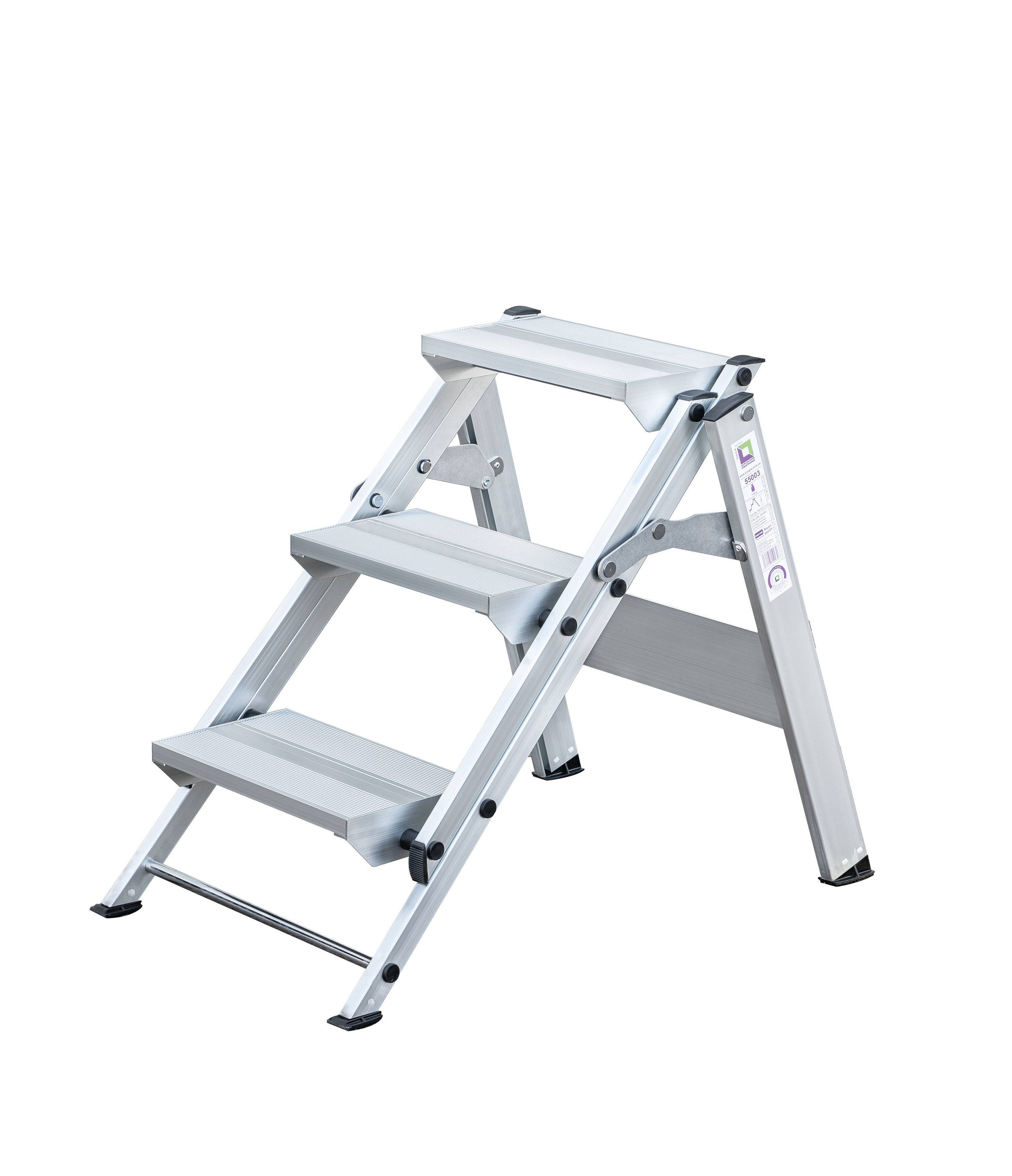 MUNK Günzburger Steigtechnik Günzburger Steigtechnik Klapptreppe 3 Stufen - 055003