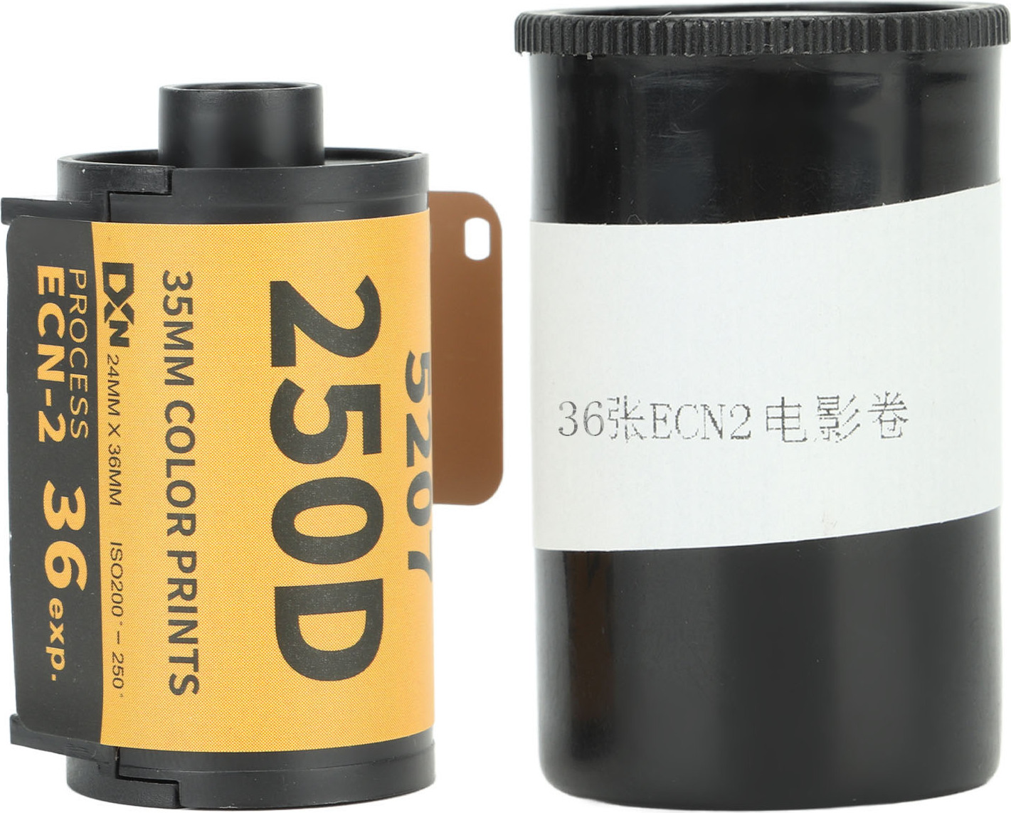 TWO TREES 35-mm-Farbfilm, professioneller ECN-2-Prozess-Farbfilm für 135er-Kameras, 36 Blatt