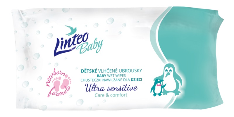 Linteo Baby Ultra Sensitive Baby Feuchttücher 64 Stück