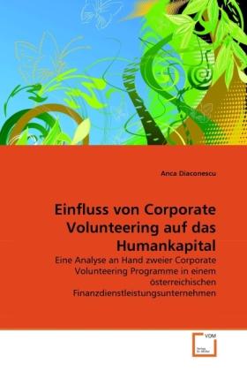 Sonstige Verlage Diaconescu, A: Einfluss von Corporate Volunteering auf das H
