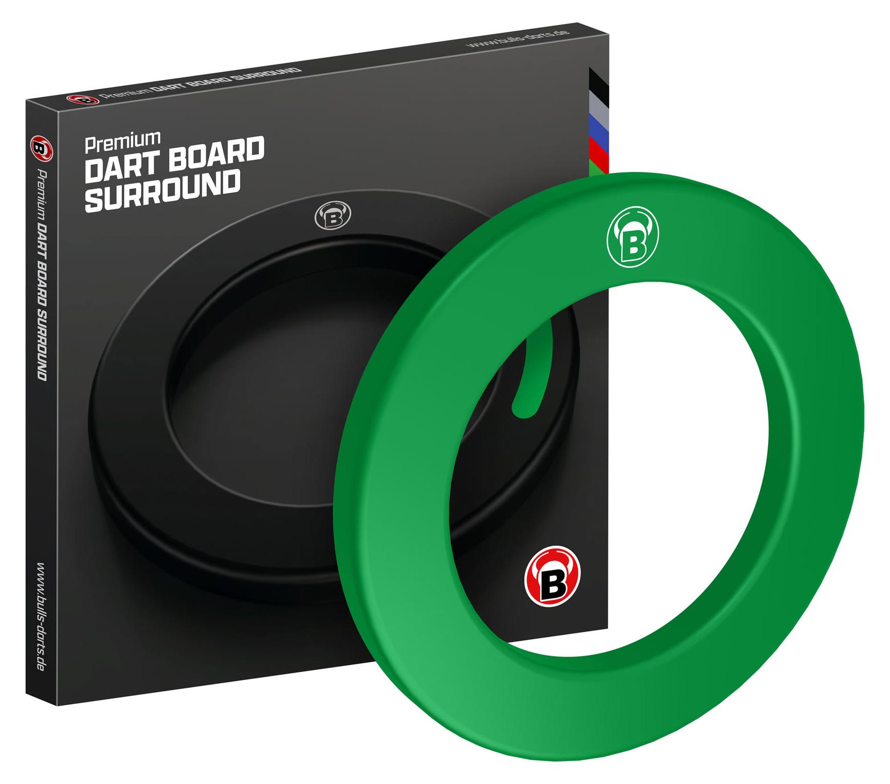 BULL'S Premium PolyurethanBoard Surround - grün -- 1 Stck 67933