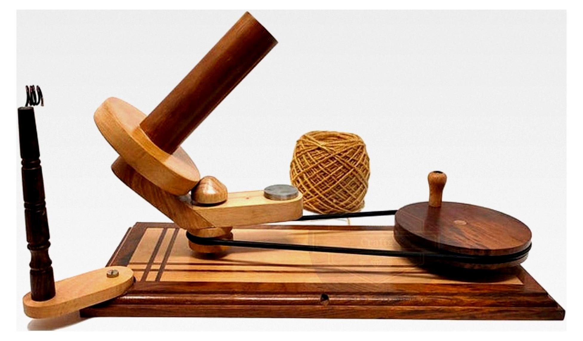 Markenlos Garnwickler – Großer Holzwickler zum Stricken und Häkeln – Robuster Wollwickler
