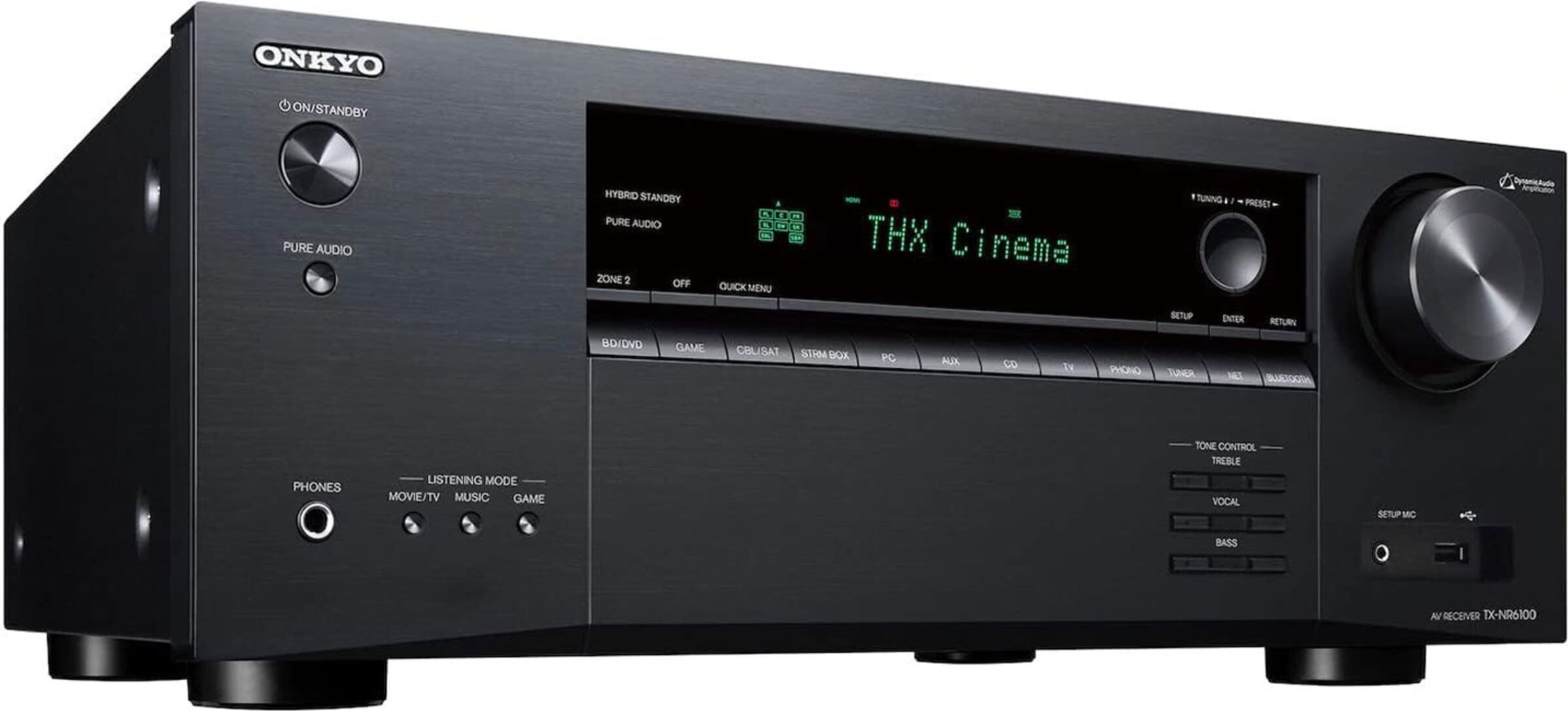 Onkyo TX-NR6100 M2 | 7.2 Kanal AV-Receiver, schwarz