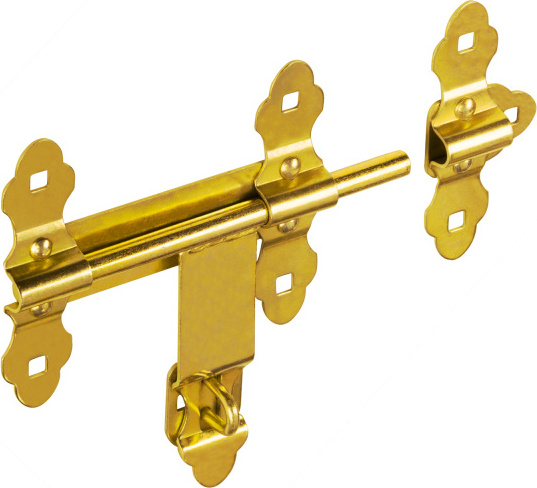 DMX - Bolzenriegel schwer mit befestigter Schlaufe - WCZ