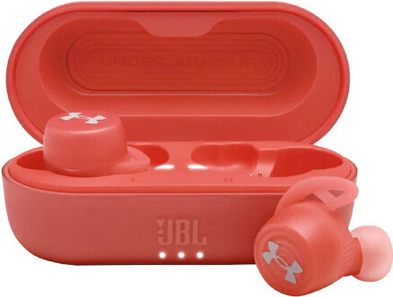 Casti sport In-Ear JBL Under Armour Streak, True Wireless, Storm Proof IPX7, Bionic Hearing, Bluetooth Wireless, Rosu