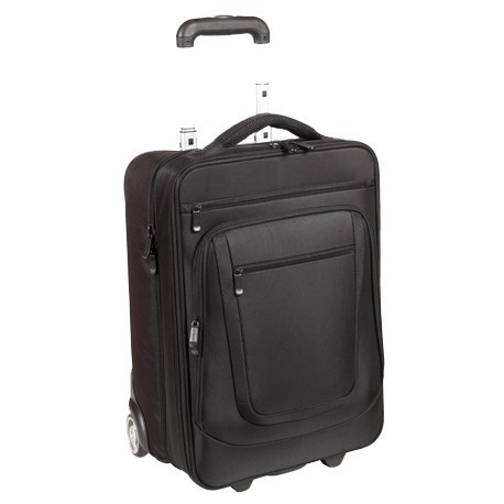 Dermata Laptoptrolley hochformat bis 17 Zoll 3473NY-schwarz