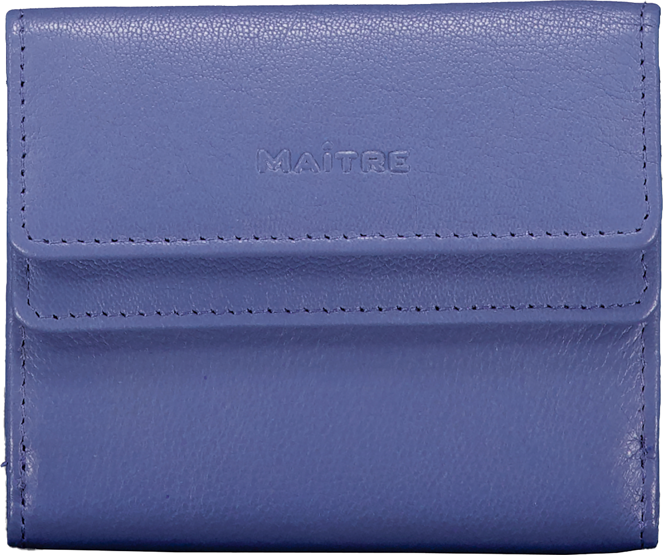 Maitre Lederoase Maitre Geldbörse Bromley Deda Blau BROM-406-1897.404
