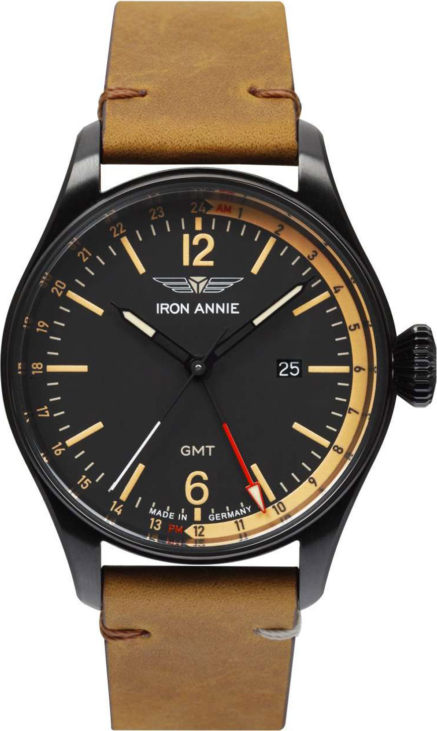 Iron Annie Flight Controll GMT 5148-2 Herrenuhr Flight Controll GMT