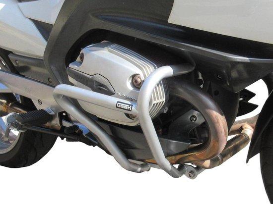 OEM Motorbeschermingset - Motorfietsbescherming - Gepoedercoat Staal Set - Links und Rechts - Silber 2026