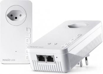 Devolo 8362, IEEE 802.3, IEEE 802.3u, IEEE 802.3x, 10,100 Mbit/s, 802.11a, Wi-Fi 5 (802.11ac), 802.11b, 802.11g, Wi-Fi 4 (802.11n), HomePlug AC, 128-bit AES, 2 - 80 MHz