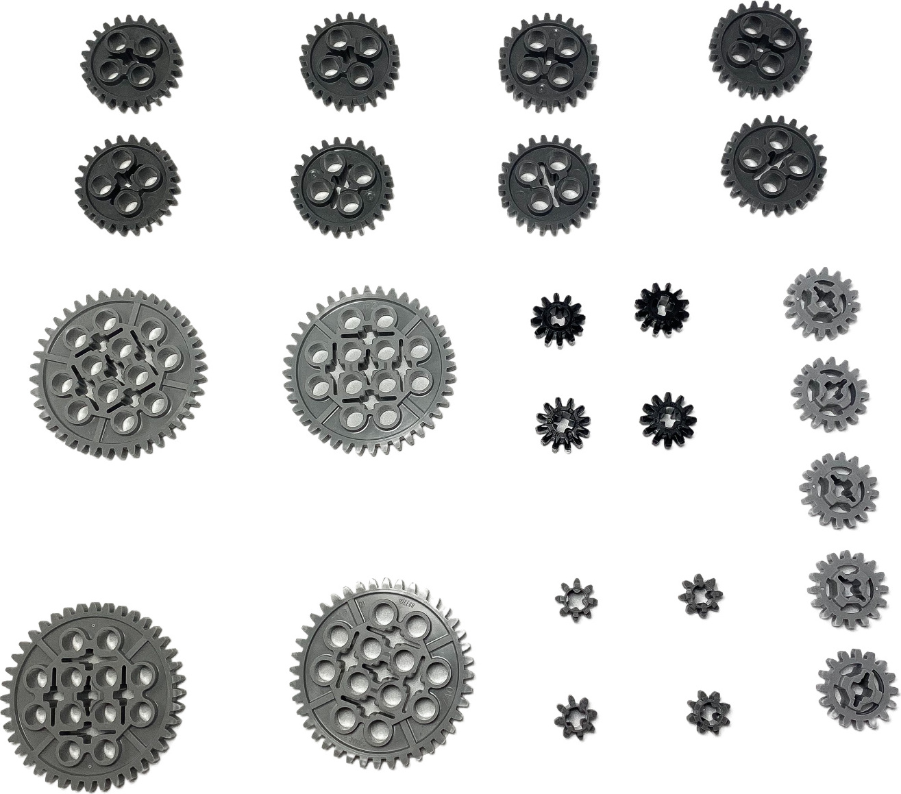 LEGO® Technic Roues dentées Gris Mélangé NOUVEAU ! Quantité