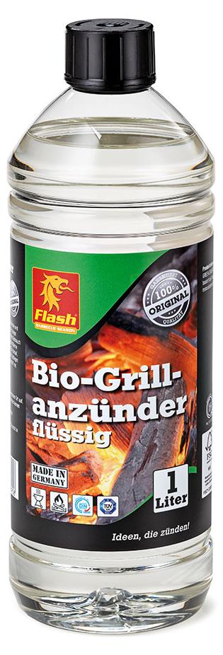 Boomex Flash -Anzünder flüssig 1 L Grillanzünder Grillanzündhilfe Flüssiganzünder Grill BBQ 55895