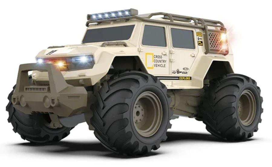 BruKa Germany RC Amphibienfahrzeug RACOON 4WD Allrad Ferngesteuertes Auto Monster Truck