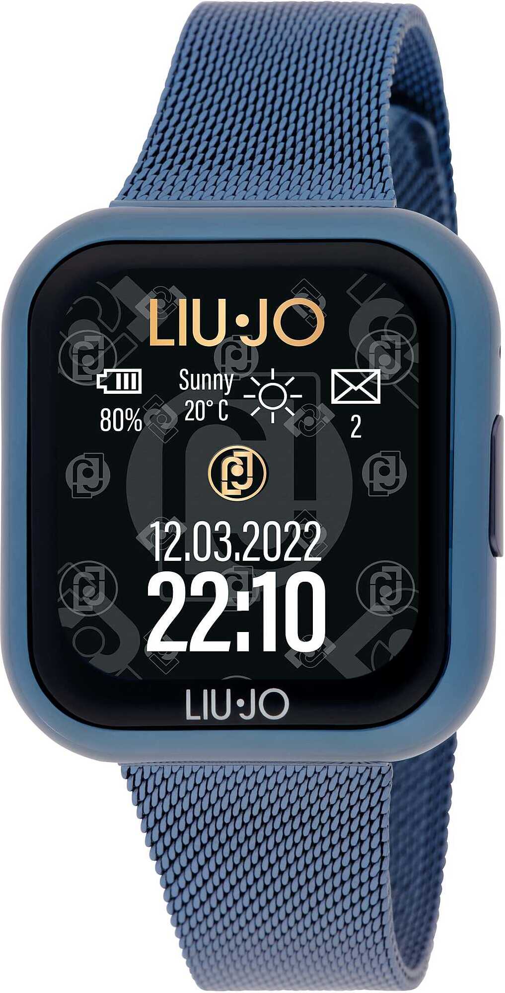 Smartwatches Liujo Blau Kollektion Voice Mini - unisex SWLJ148