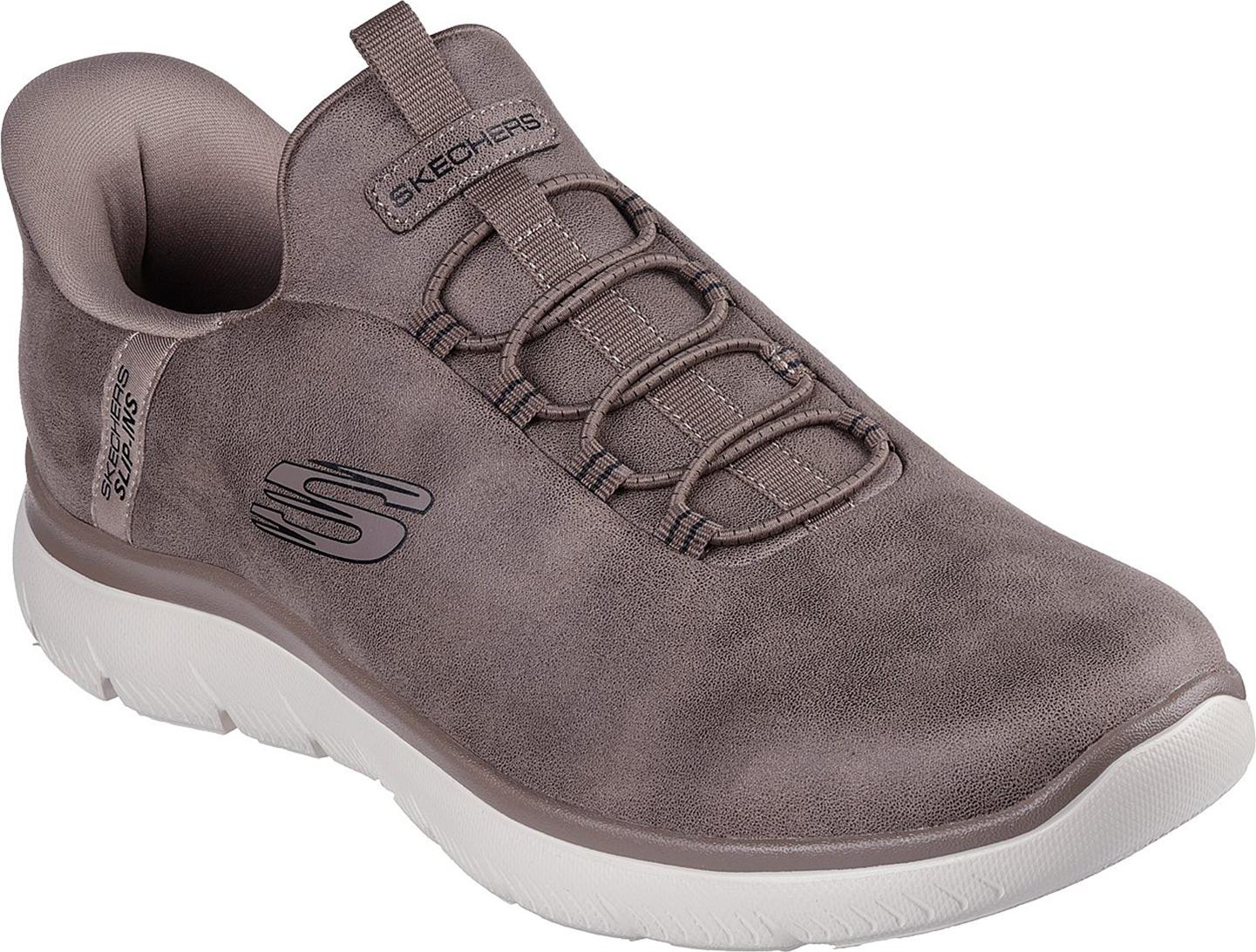Skechers Herren Slip-ins Summits – Korlo Sneaker 232940 Braun , Schuhgröße:46 EU 232940 BRN_46