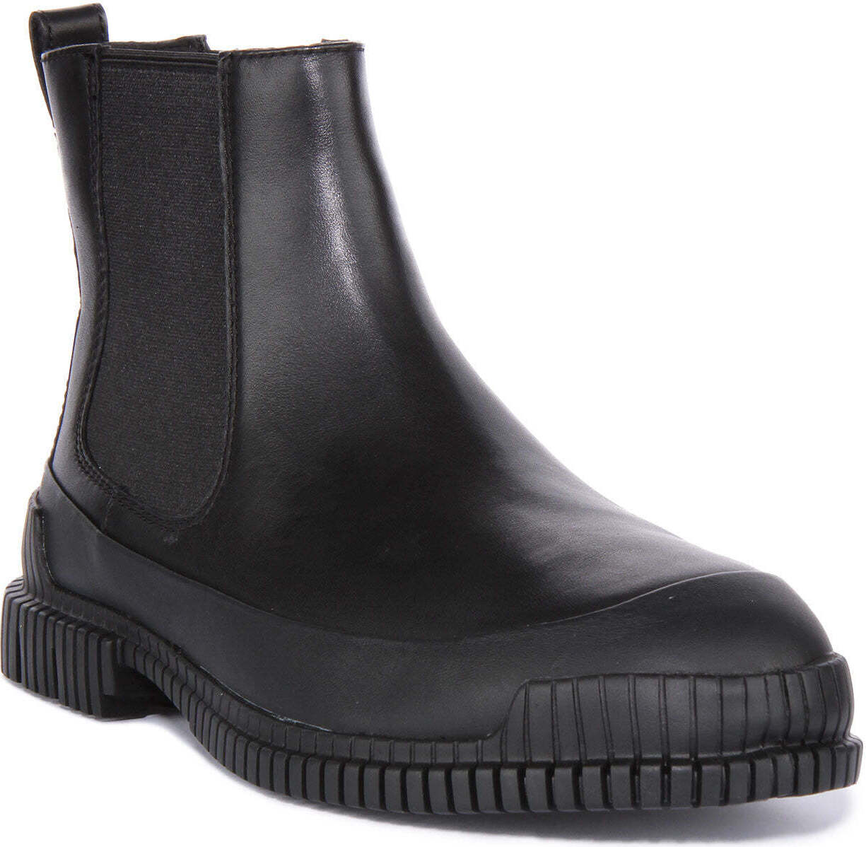 Camper Pix Pánske kožené topánky Premium Chelsea Boots Black - 7 Spojené kráľovstvo - 41 EU - 8 US / Black