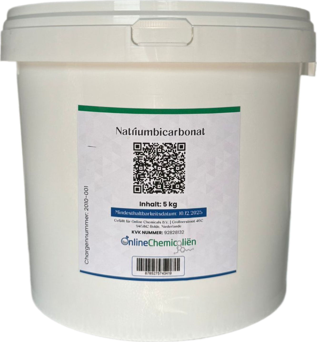 Backpulver, Natriumbicarbonat, 5 kg STANLAB