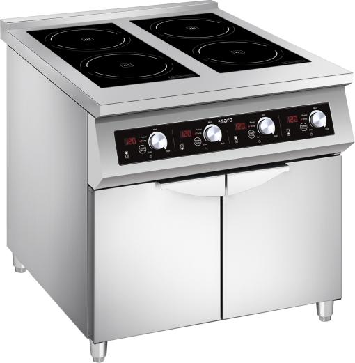 SARO Induktionsherd mit 4 Felder, Modell MANHATTAN