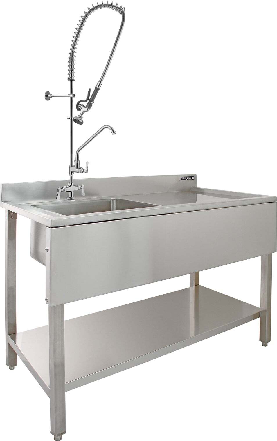 Monster Shop Gastronomie Spültisch Spülbecken Waschbecken Spüle Geschirrbrause Wasserhahn 23893