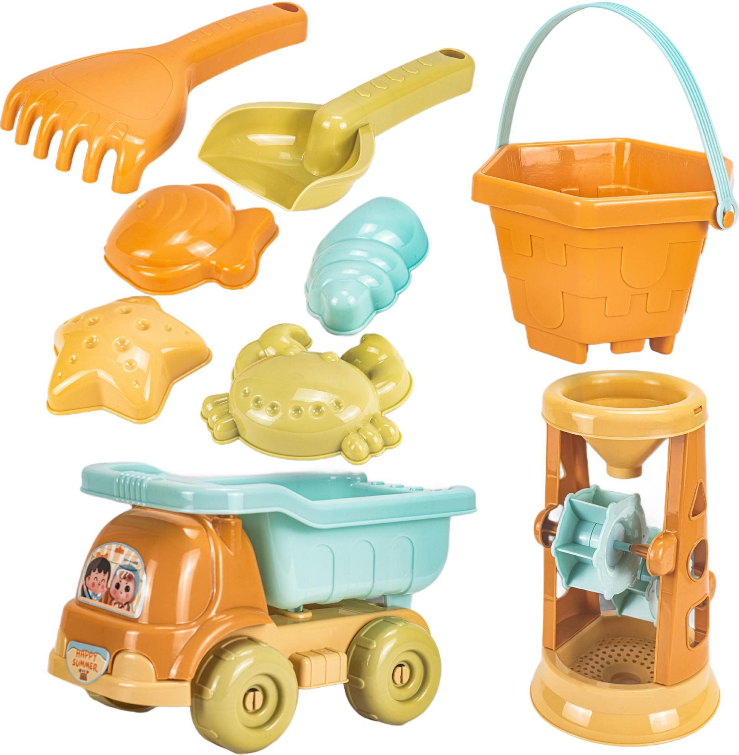 22-teiliges Sandspielzeug-Set Für Kinder – Strandspielzeug Mit Faltbarem Eimer, Bagger, Sandförmchen & Netzbeutel – Gartenspielzeug Ab 3 Jahren – Kreatives Buddelset Für Jungen & Mädchen 22-teiliges Sandspielzeug-Set Für Kinder – Strandspielzeug Mit Faltbarem Eimer, Bagger, Sandförmchen & Netzbeutel – Gartenspielzeug Ab 3 Jahren – Kreatives Buddelset Für Jungen & Mädchen