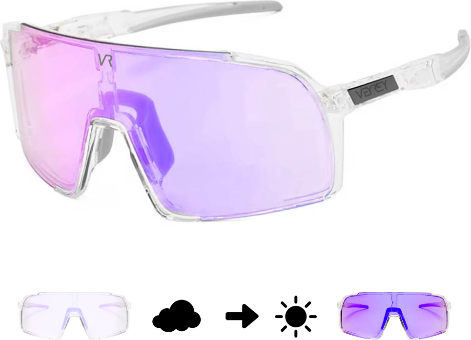 VeyRey Sport-Sonnenbrille mit photochromatischen Gläsern Karguk 670059