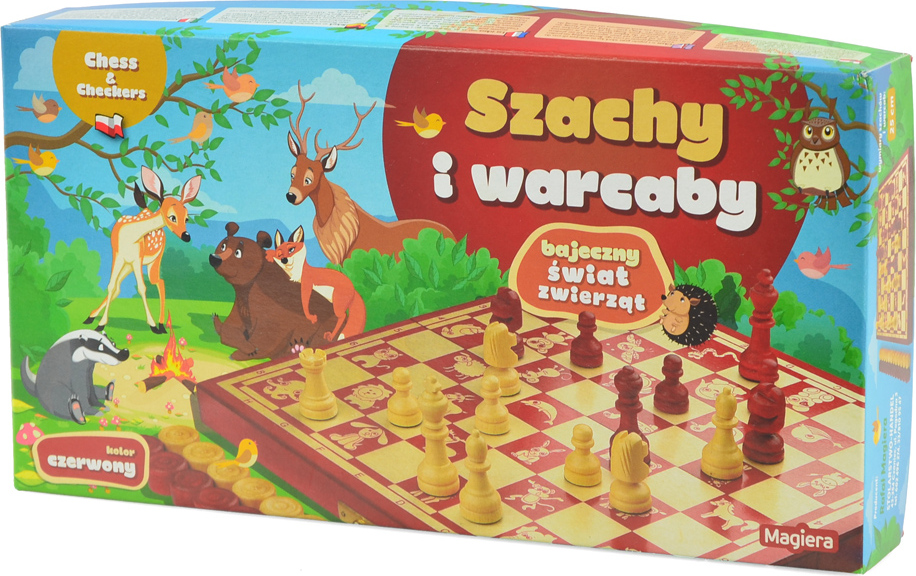 Rafa Magiera Schach und Dame fabelhaft 25cm 30308