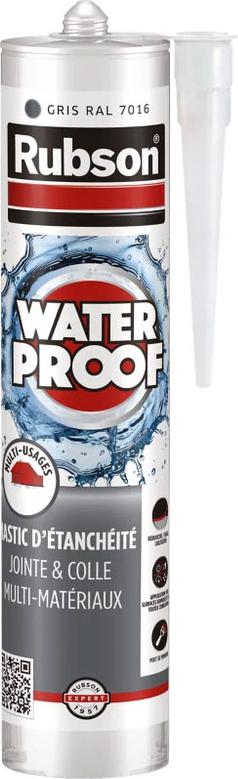 Henke Wasserdichter Dichtstoff Grau 280 ml Wasserdichter Dichtstoff Grau 280 ml - Rubson