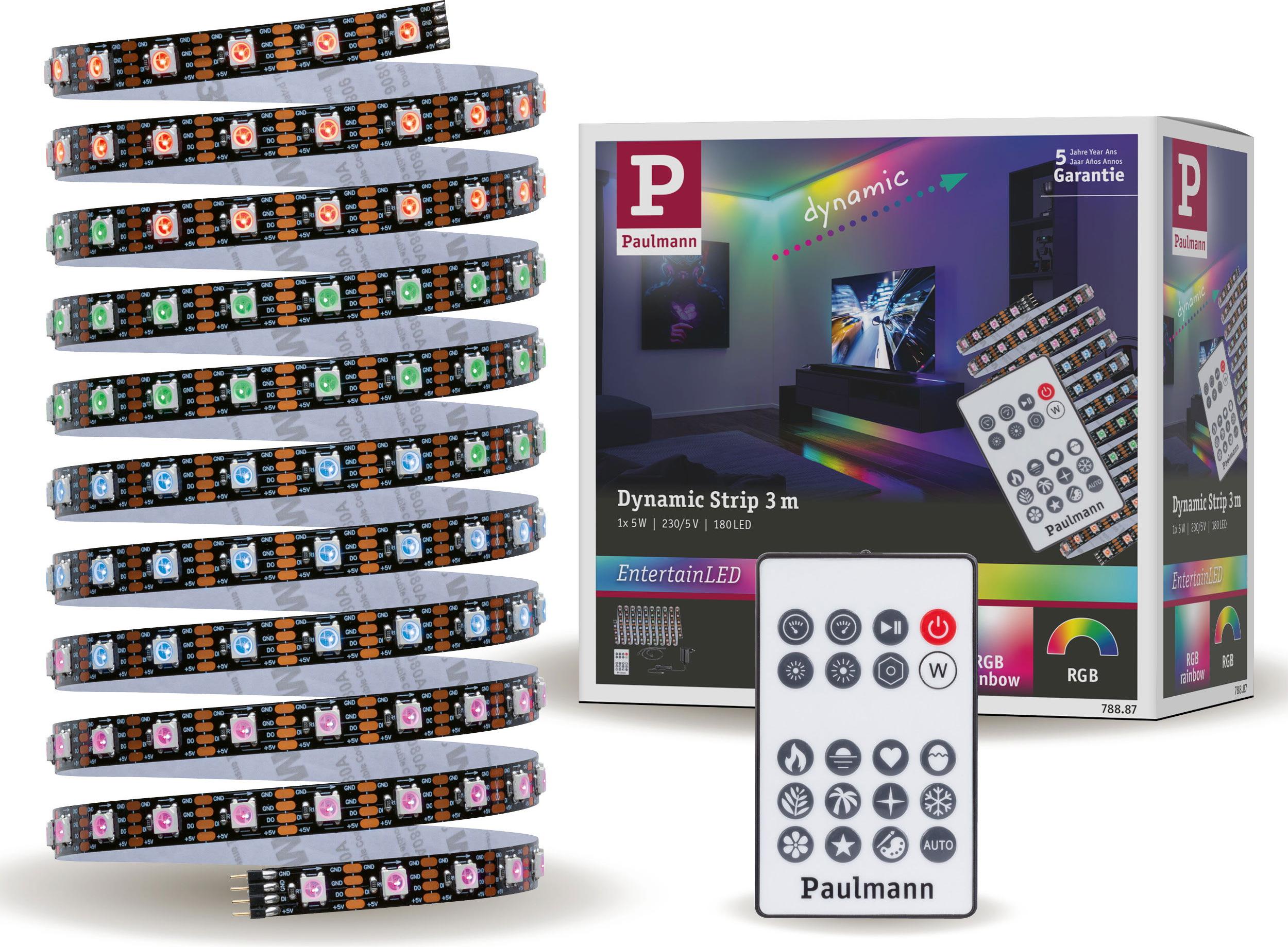 Paulmann EntertainLED LED Stripe Dynamic RGB Komplettset 78887