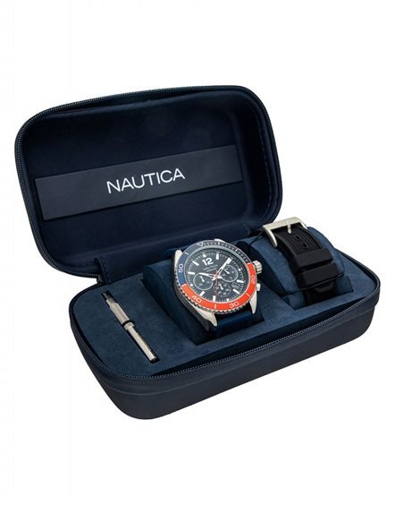 Nautica Herren Chronograph Uhr NAPKBF020