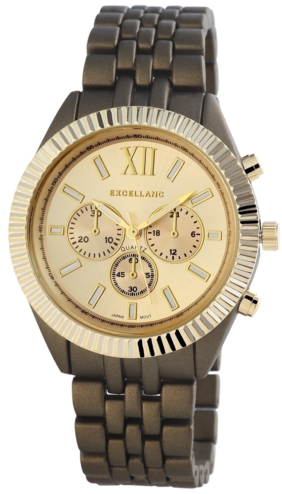 Excellanc Damenuhr mit Metallarmband 152054000051